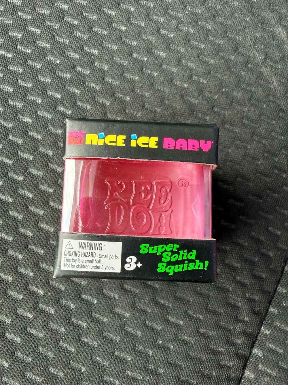 NeeDoh Nice Ice Baby Pink Super Solid Squish